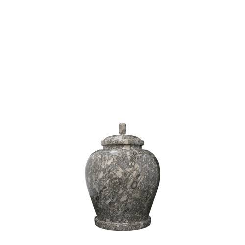 Classic Taupe Marble Keepsake Urn